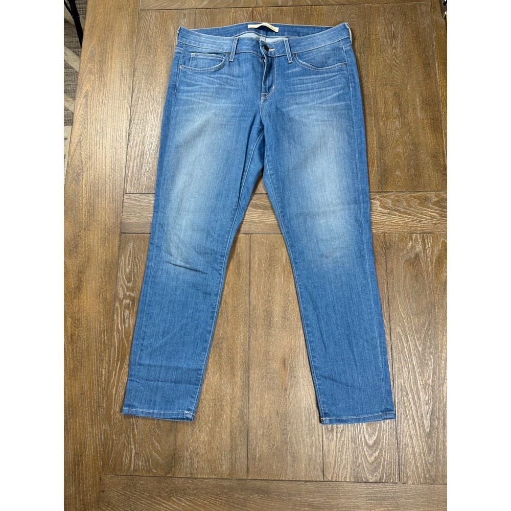Rich & Skinny Women's Jeans Size 29 Blue Stretch Denim Skinny Made in USA